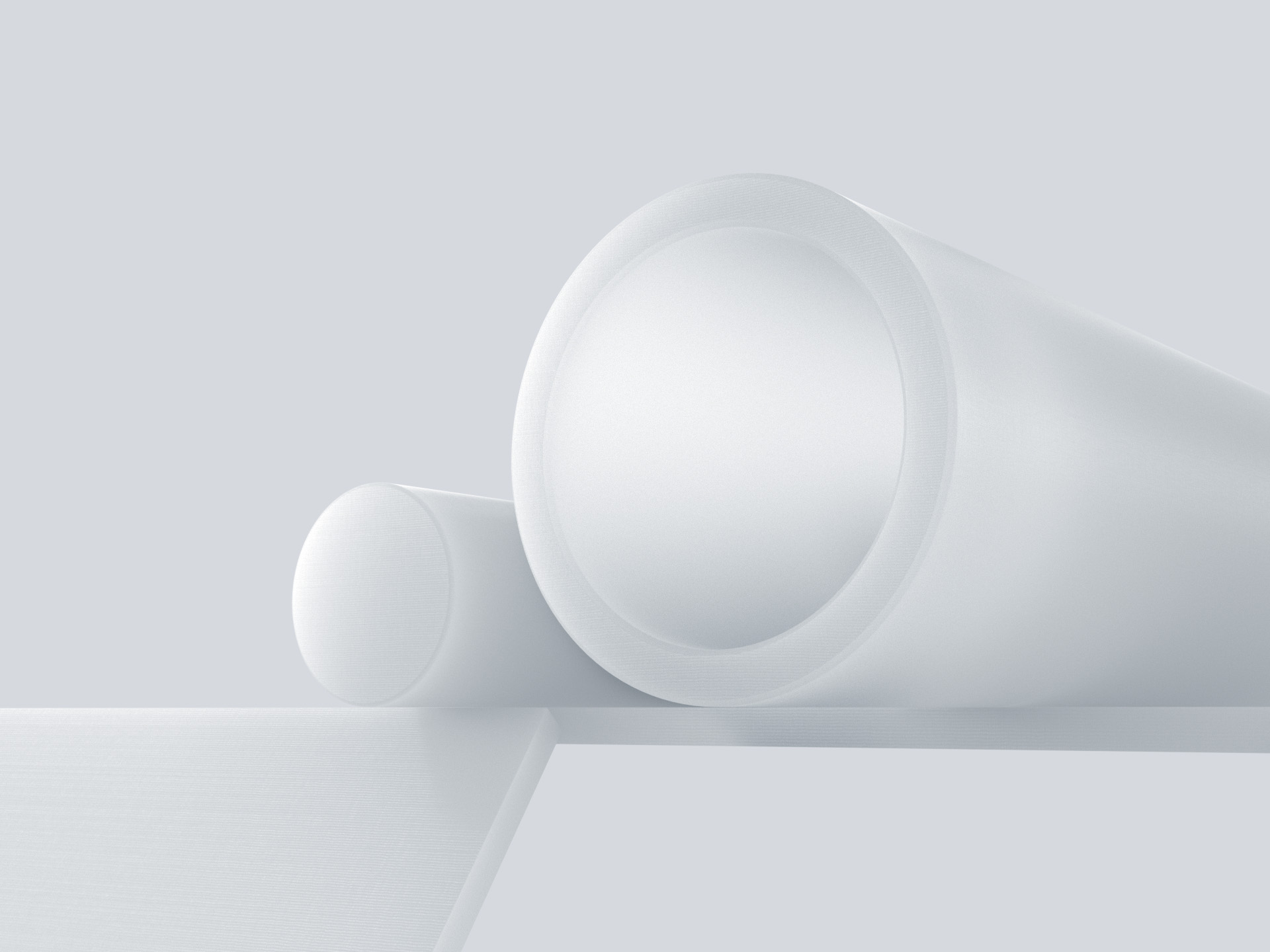 PE 500 HMW-PE plastic stock shapes in natural